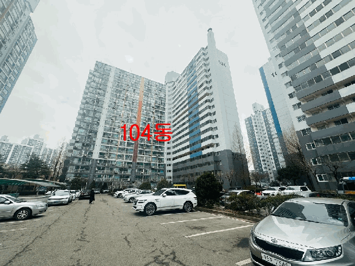 104동 전경(서측 촬영)