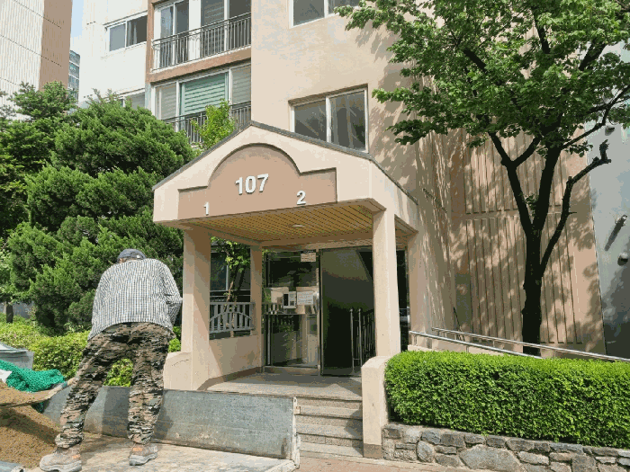 대상물건 1,2호라인 공동현관