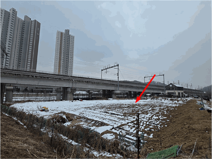 본건 전경(북동측 촬영)
