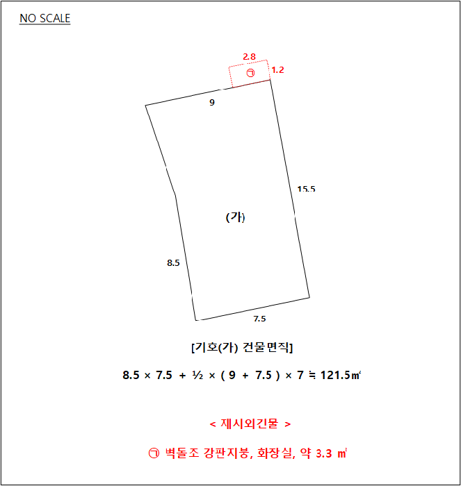 건 물 개 황 도